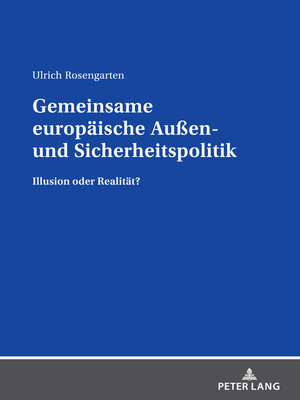 cover image of Gemeinsame europaeische Außen- und Sicherheitspolitik